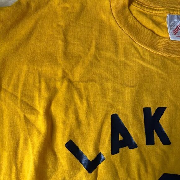 VTG Jerzees Lakers Rec Basketball T Shirt XL - Picture 4 of 4